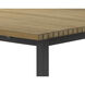Geneve 80 X 40 inch Natural Outdoor Extension Dining Table